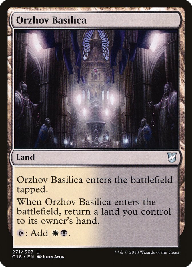 Orzhov Basilica [Commander 2018] | Rock City Comics