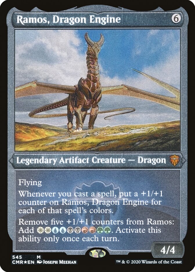 Ramos, Dragon Engine (Etched) [Commander Legends] | Rock City Comics