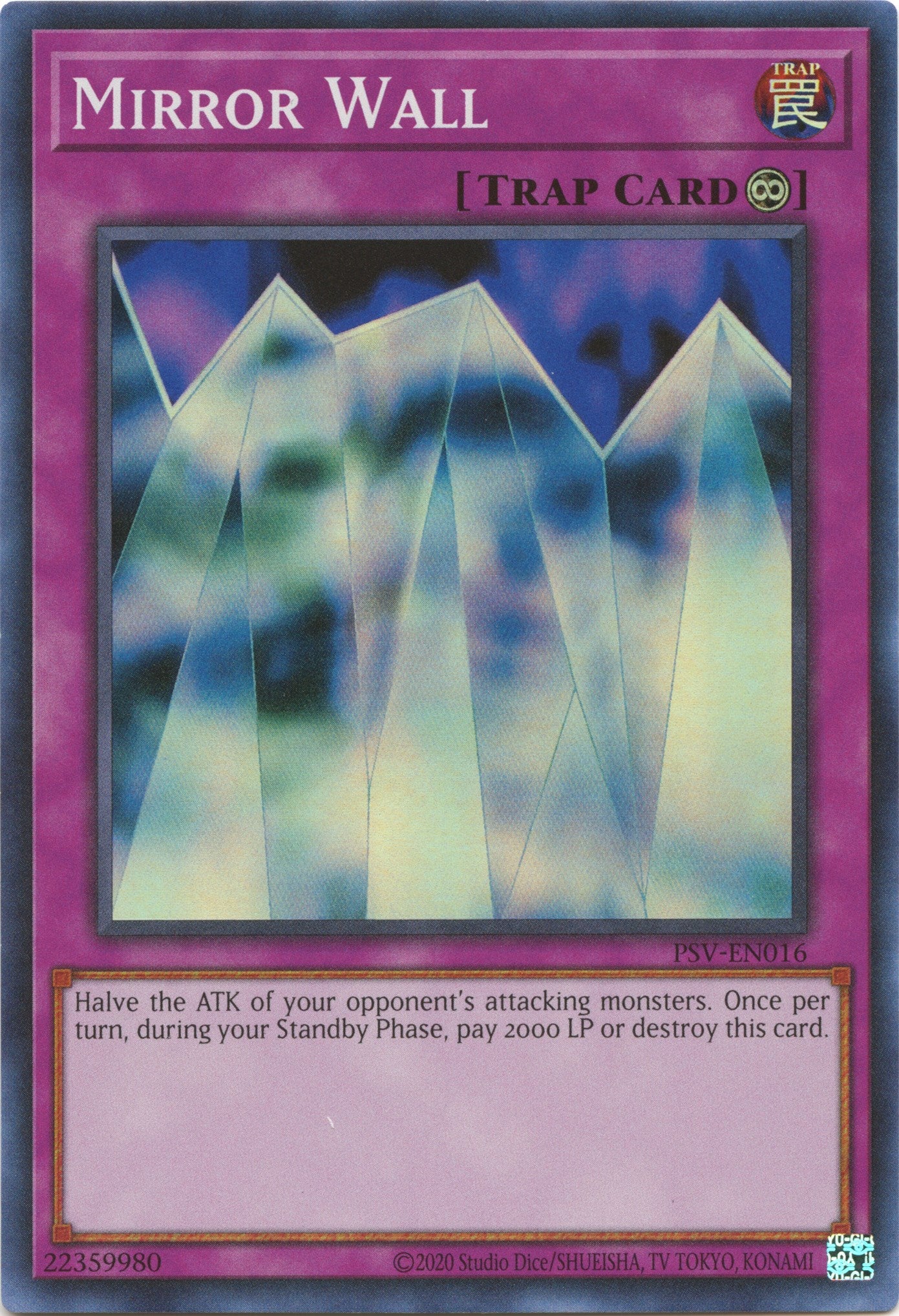 Mirror Wall (25th Anniversary) [PSV-EN016] Super Rare | Rock City Comics