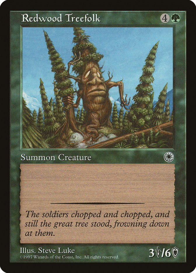 Redwood Treefolk [Portal] | Rock City Comics