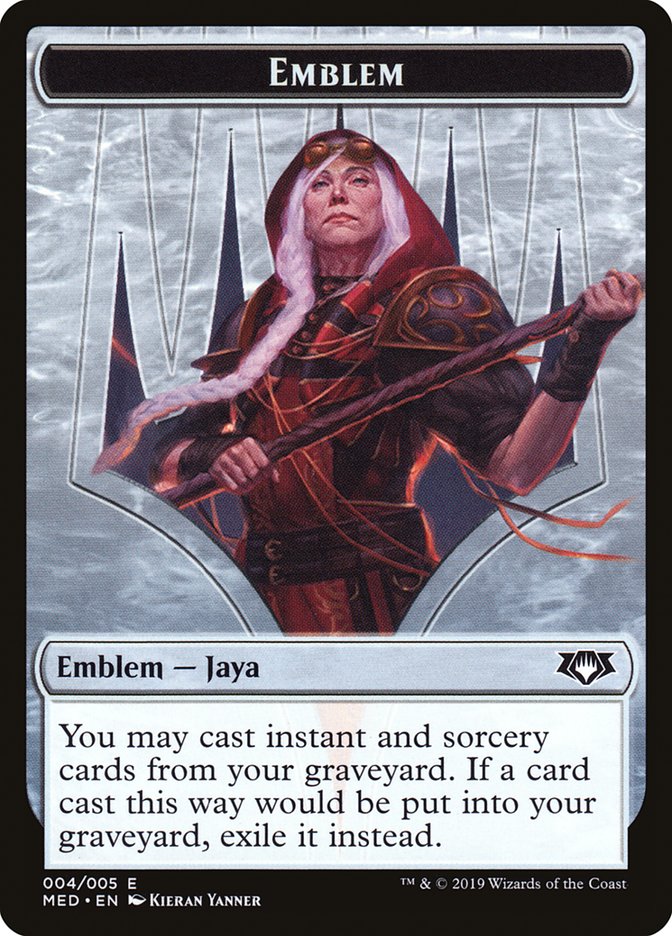 Jaya Ballard Emblem [Mythic Edition Tokens] | Rock City Comics