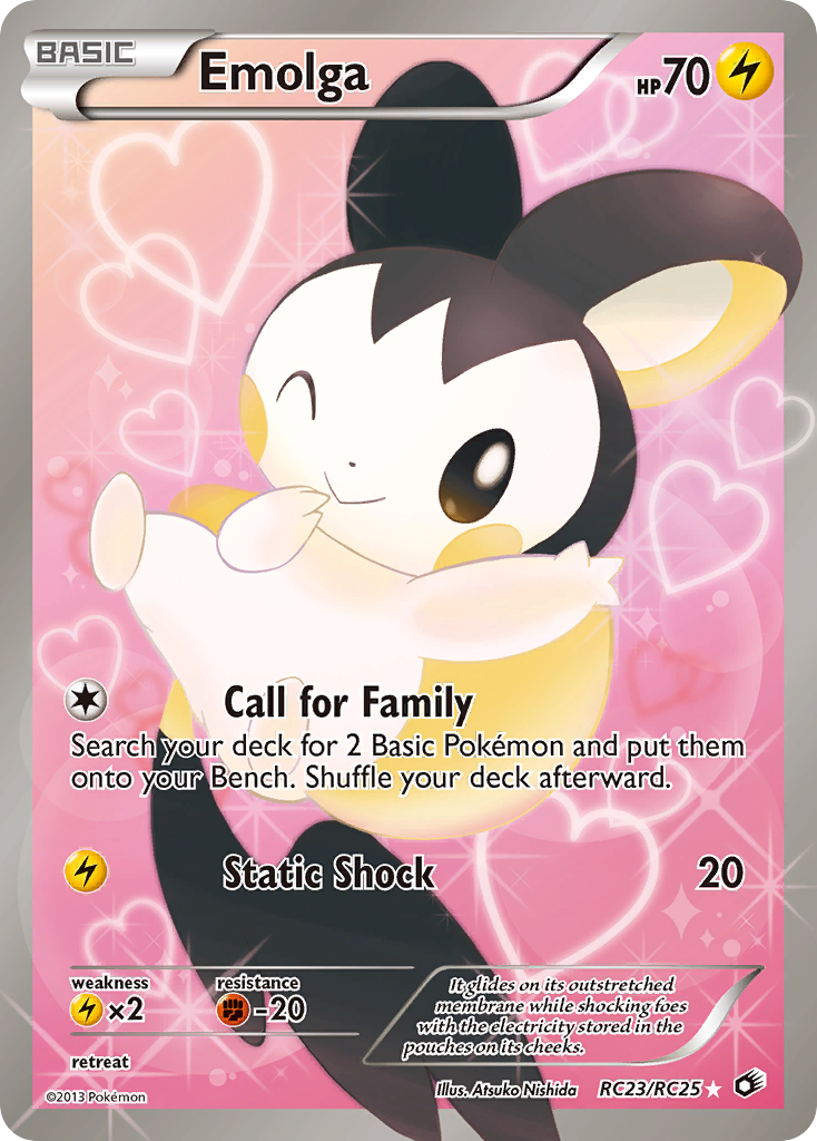 Emolga (RC23/RC25) [Black & White: Legendary Treasures] | Rock City Comics