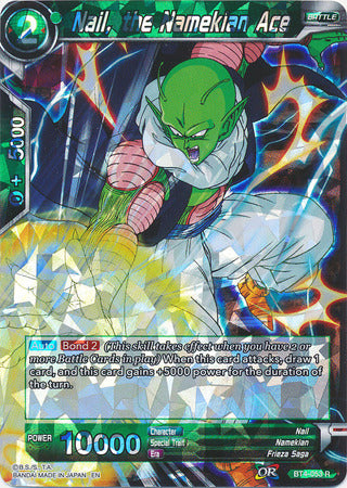 Nail, the Namekian Ace (Shatterfoil) (BT4-053) [Dragon Brawl] | Rock City Comics