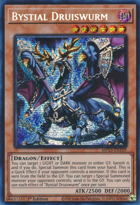 Bystial Druiswurm [MP23-EN159] Prismatic Secret Rare | Rock City Comics