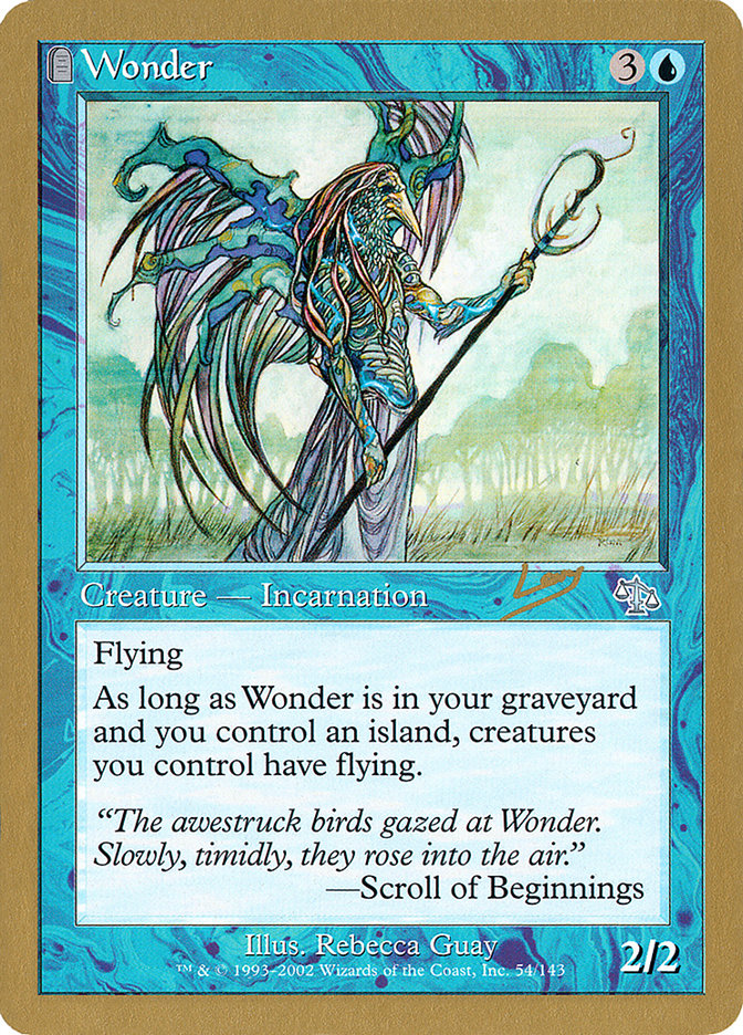 Wonder (Raphael Levy) [World Championship Decks 2002] | Rock City Comics