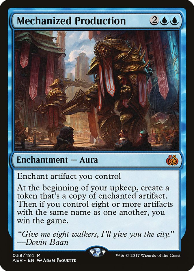 Mechanized Production [Aether Revolt] | Rock City Comics