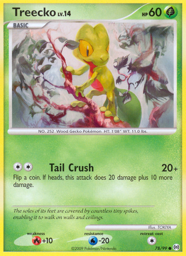 Treecko (78/99) [Platinum: Arceus] | Rock City Comics