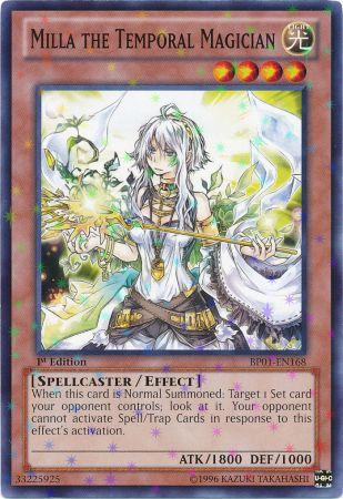 Milla the Temporal Magician [BP01-EN168] Starfoil Rare | Rock City Comics