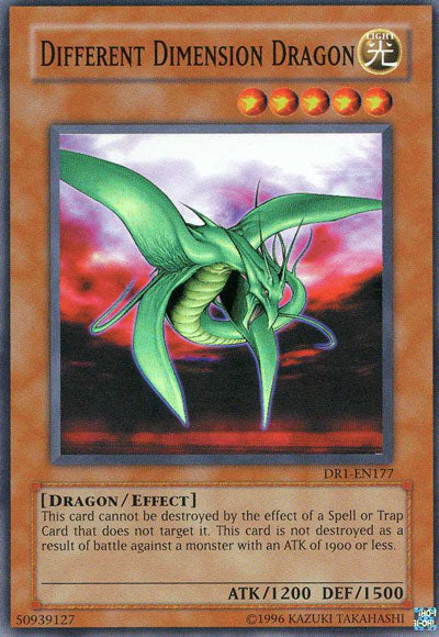 Different Dimension Dragon [DR1-EN177] Super Rare | Rock City Comics