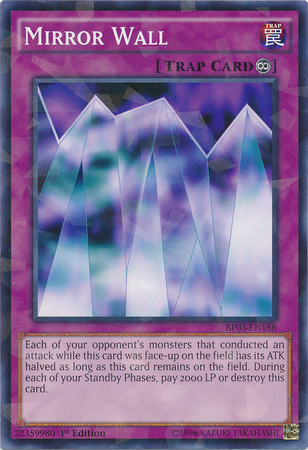 Mirror Wall [BP03-EN188] Shatterfoil Rare | Rock City Comics