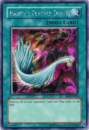 Harpie's Feather Duster [WC4-E003] Prismatic Secret Rare | Rock City Comics