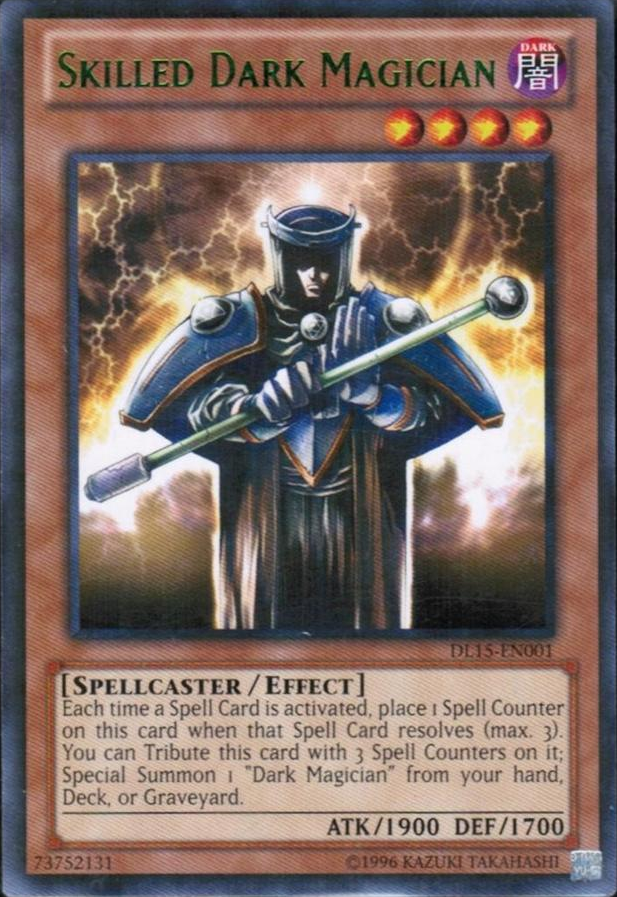 Skilled Dark Magician (Green) [DL15-EN001] Rare | Rock City Comics