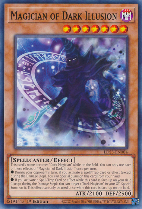Magician of Dark Illusion [LDS3-EN084] Common | Rock City Comics