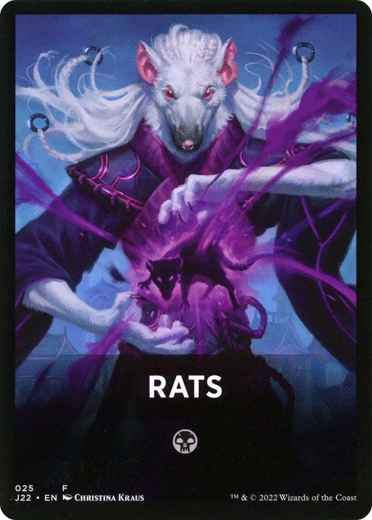 Rats Theme Card [Jumpstart 2022 Front Cards] | Rock City Comics