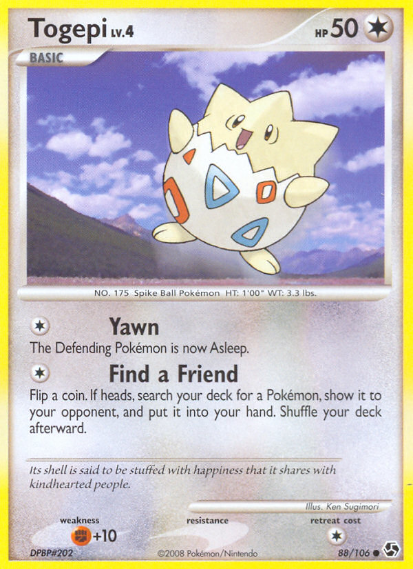 Togepi (88/106) [Diamond & Pearl: Great Encounters] | Rock City Comics