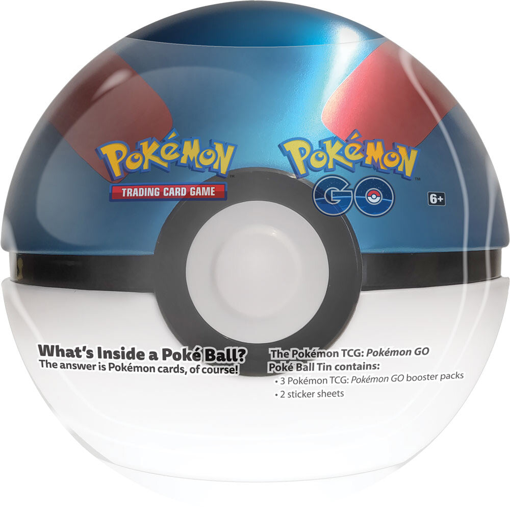 Pokemon GO - Poke Ball Tin (Great Ball) | Rock City Comics