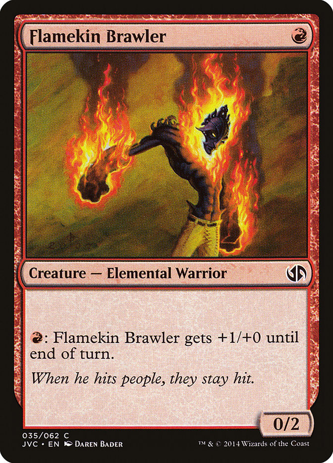 Flamekin Brawler [Duel Decks Anthology] | Rock City Comics