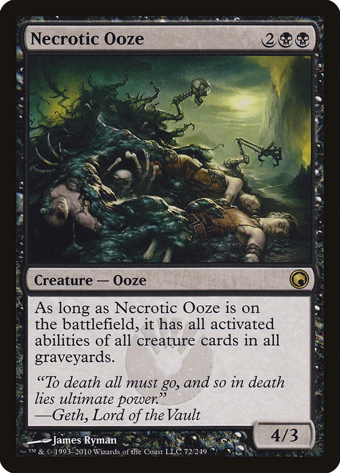 Necrotic Ooze [Scars of Mirrodin] | Rock City Comics