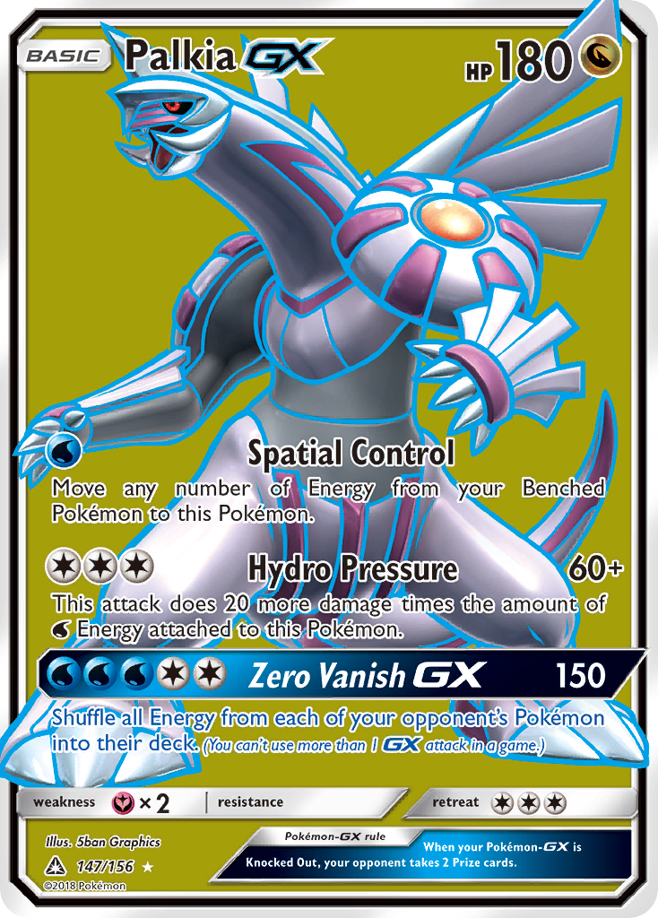 Palkia GX (147/156) [Sun & Moon: Ultra Prism] | Rock City Comics