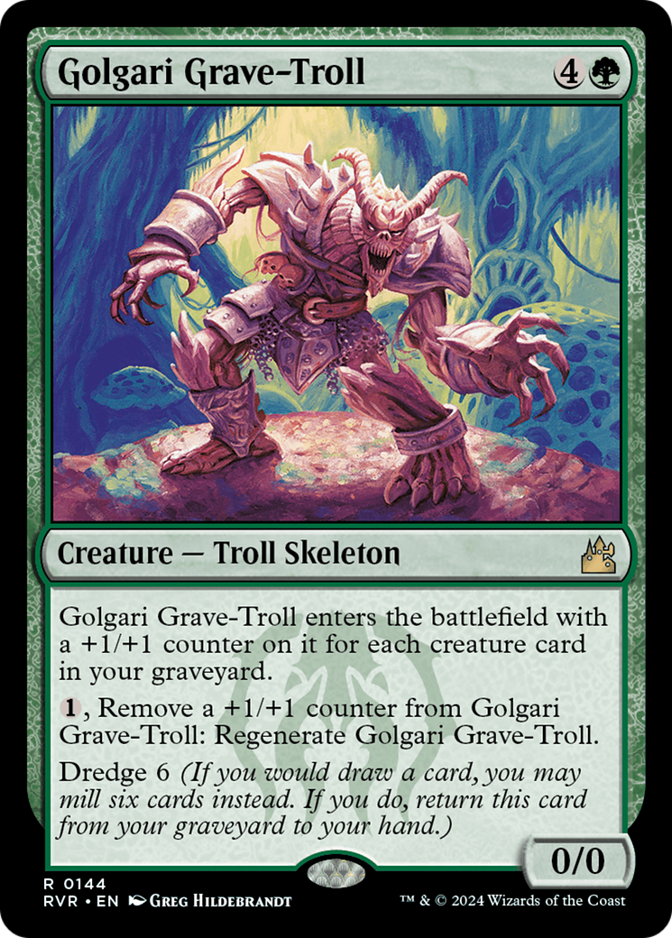 Golgari Grave-Troll [Ravnica Remastered] | Rock City Comics