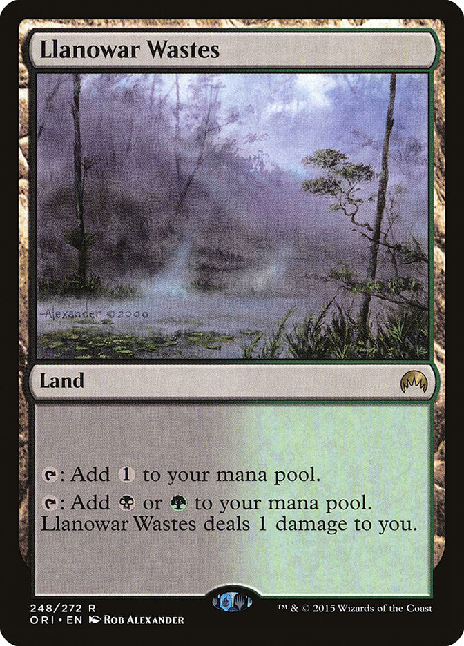 Llanowar Wastes [Magic Origins] | Rock City Comics