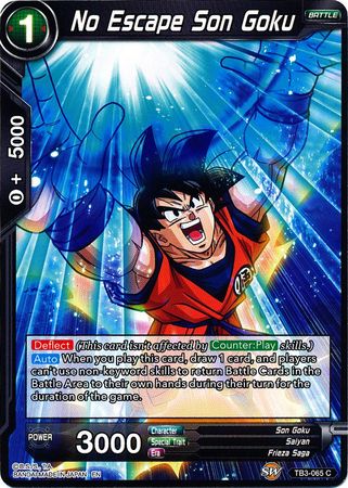 No Escape Son Goku [TB3-065] | Rock City Comics