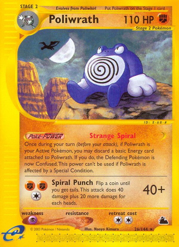 Poliwrath (26/144) [Skyridge] | Rock City Comics