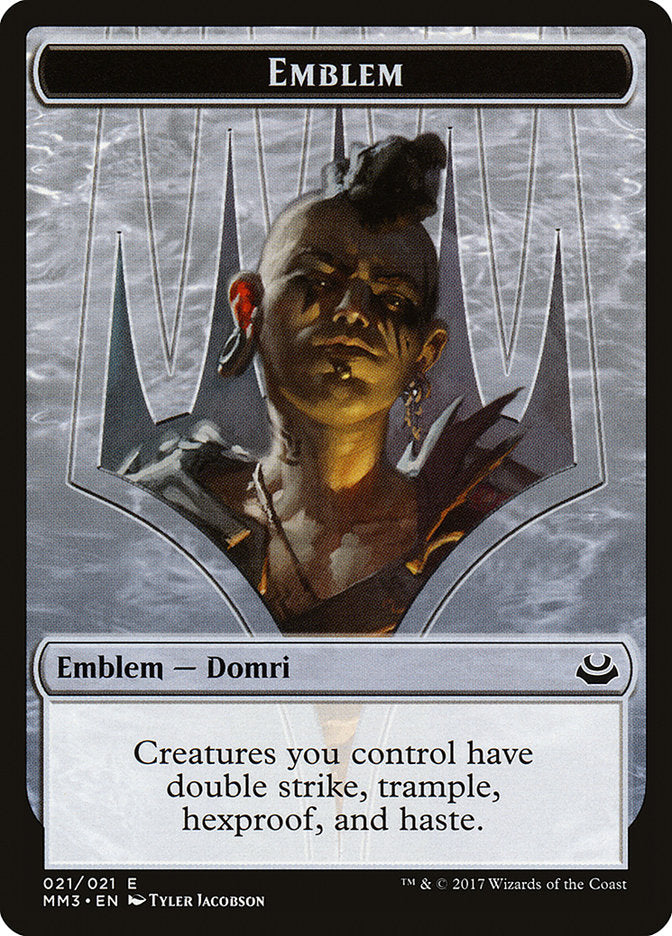 Domri Rade Emblem [Modern Masters 2017 Tokens] | Rock City Comics