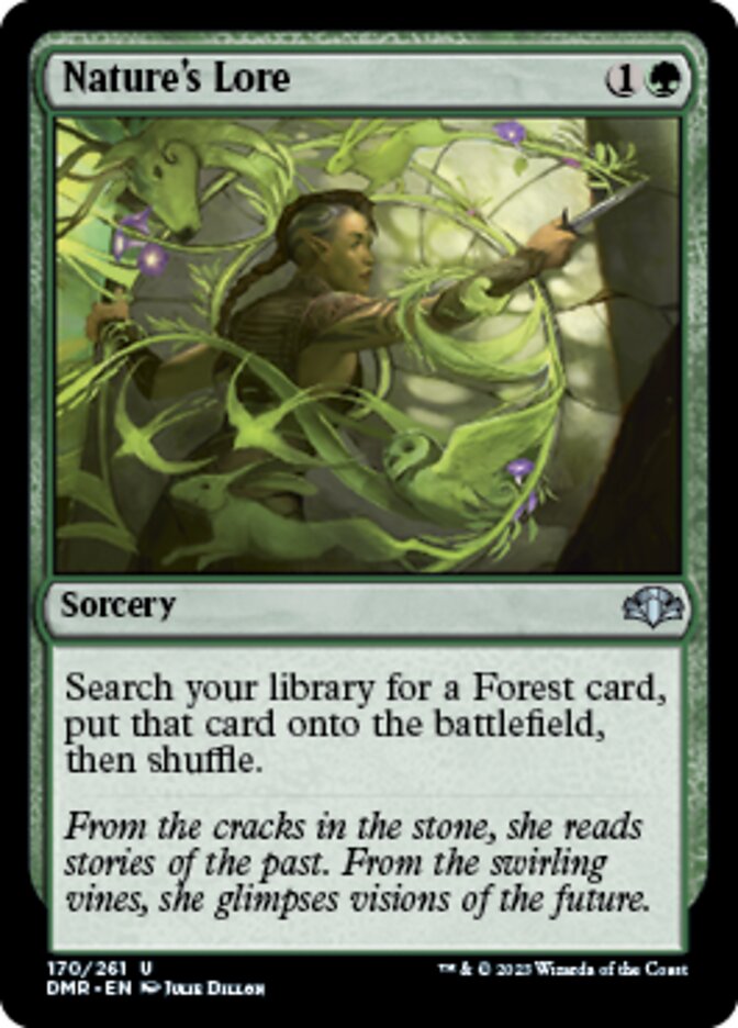 Nature's Lore [Dominaria Remastered] | Rock City Comics