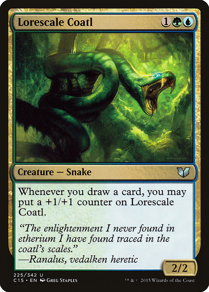 Lorescale Coatl [Commander 2015] | Rock City Comics