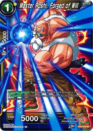 Master Roshi, Forged of Will (Alternate Art) [TB1-076] | Rock City Comics