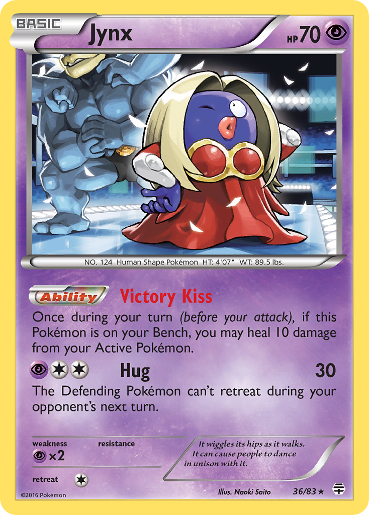 Jynx (36/83) [XY: Generations] | Rock City Comics