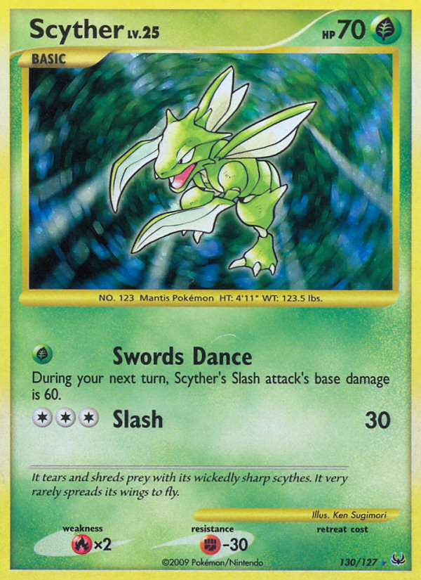 Scyther (130/127) [Platinum: Base Set] | Rock City Comics