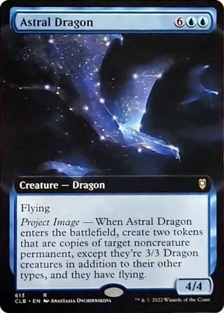 Astral Dragon (Extended Art) [Commander Legends: Battle for Baldur's Gate] | Rock City Comics