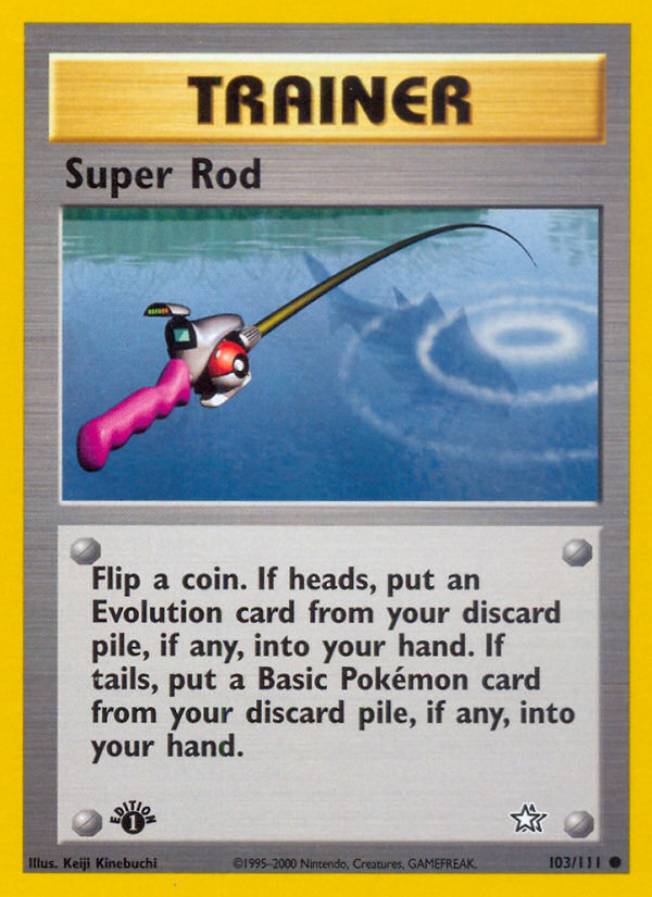 Super Rod (103/111) [Neo Genesis 1st Edition] | Rock City Comics