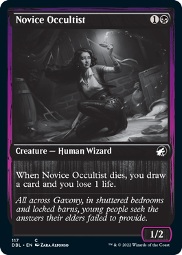 Novice Occultist [Innistrad: Double Feature] | Rock City Comics