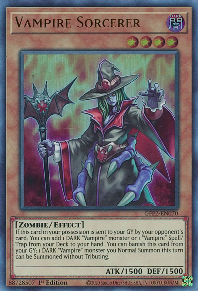 Vampire Sorcerer [GFP2-EN070] Ultra Rare | Rock City Comics