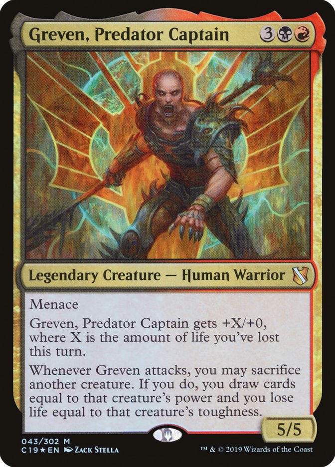 Greven, Predator Captain [Commander 2019] | Rock City Comics