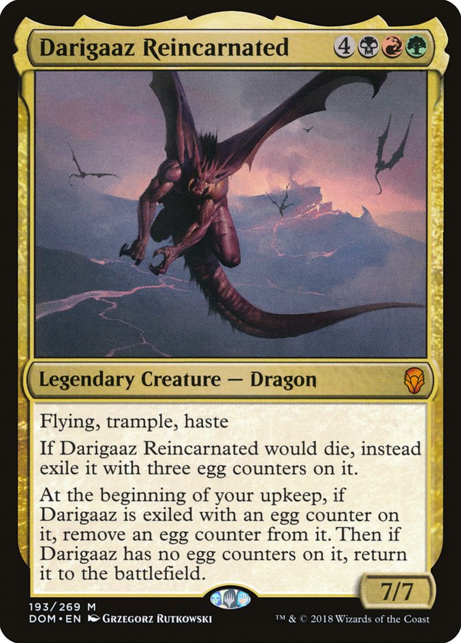 Darigaaz Reincarnated [Dominaria] | Rock City Comics