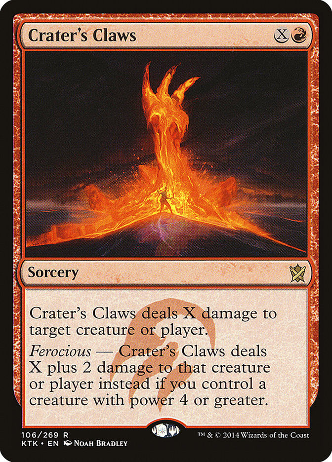 Crater's Claws [Khans of Tarkir] | Rock City Comics