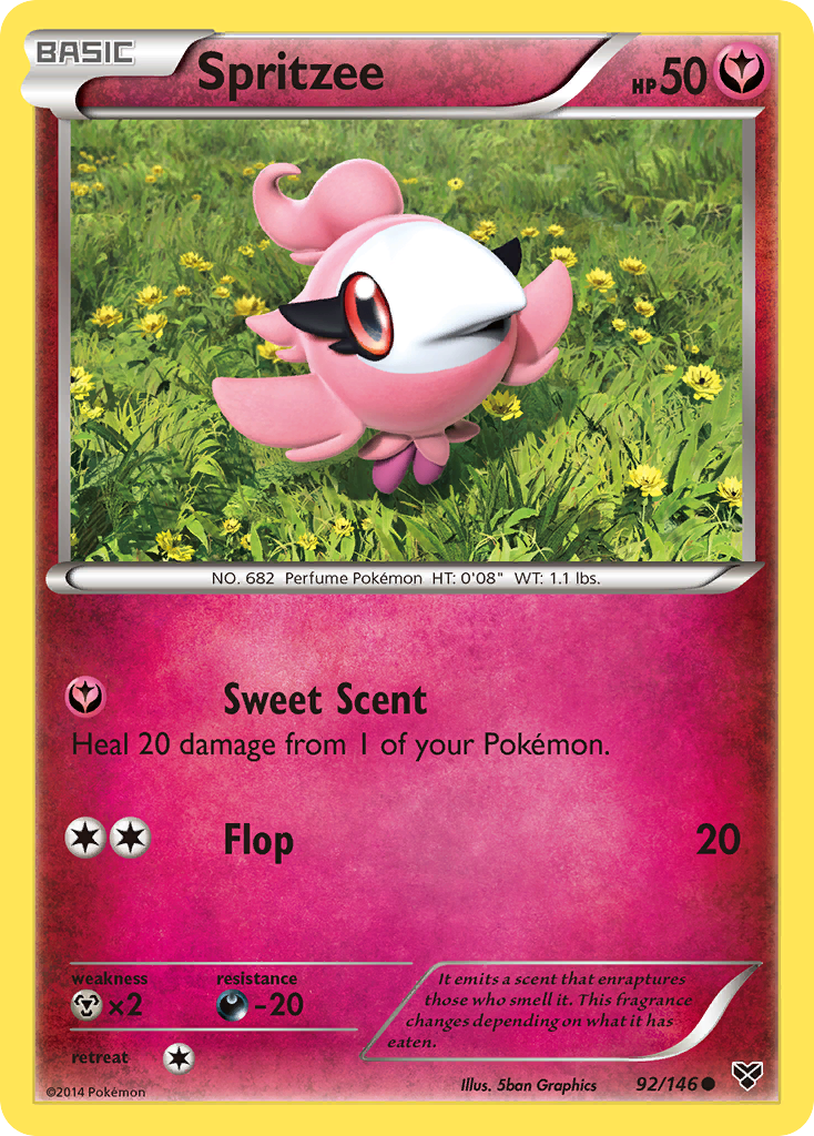 Spritzee (92/146) [XY: Base Set] | Rock City Comics