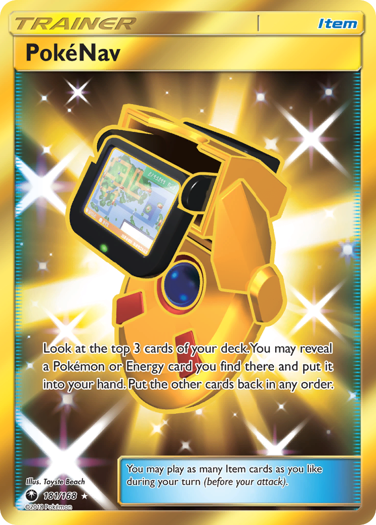 PokeNav (181/168) [Sun & Moon: Celestial Storm] | Rock City Comics