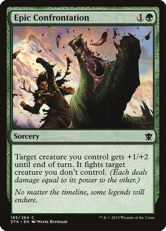 Epic Confrontation [Dragons of Tarkir] | Rock City Comics