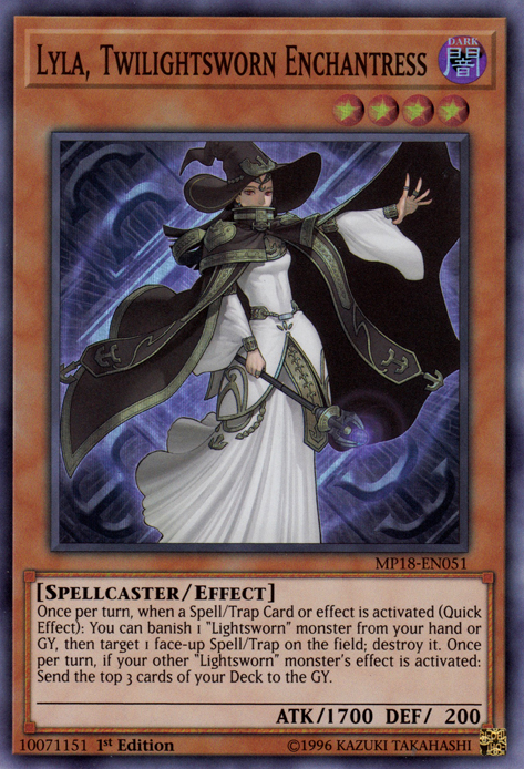 Lyla, Twilightsworn Enchantress [MP18-EN051] Super Rare | Rock City Comics