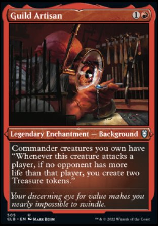 Guild Artisan (Foil Etched) [Commander Legends: Battle for Baldur's Gate] | Rock City Comics