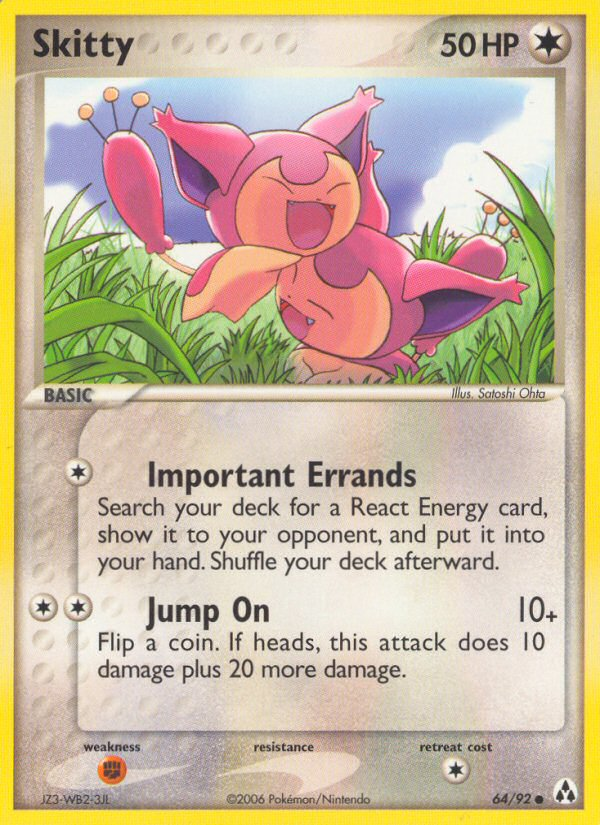 Skitty (64/92) [EX: Legend Maker] | Rock City Comics