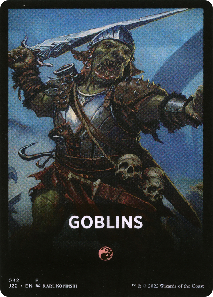 Goblins Theme Card [Jumpstart 2022 Front Cards] | Rock City Comics