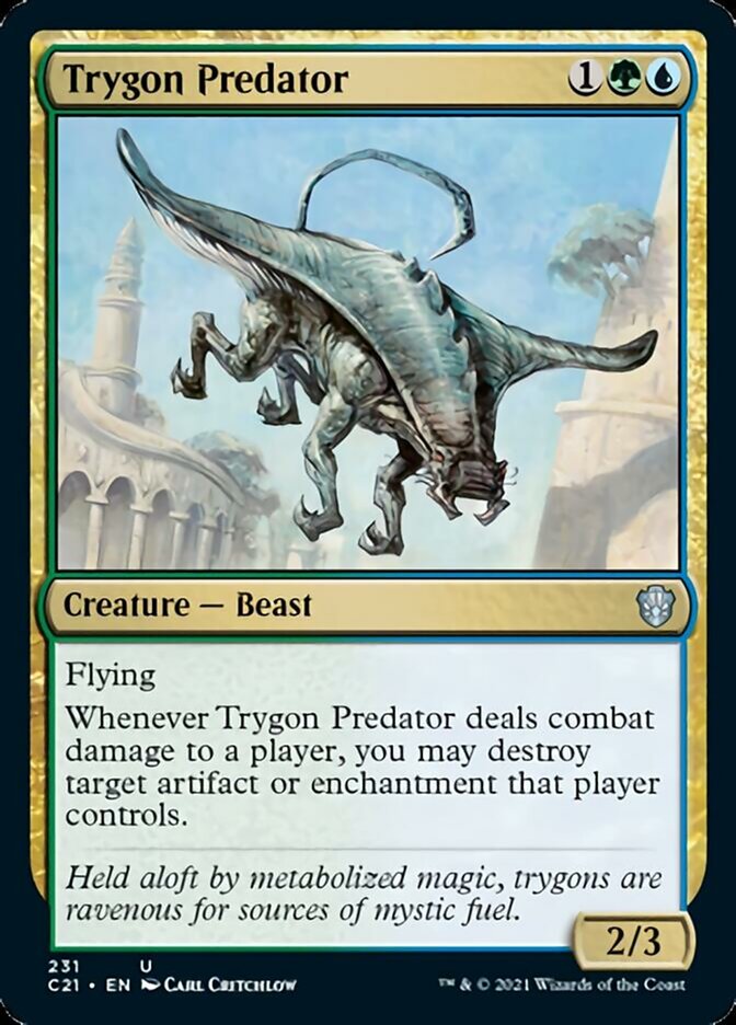 Trygon Predator [Commander 2021] | Rock City Comics