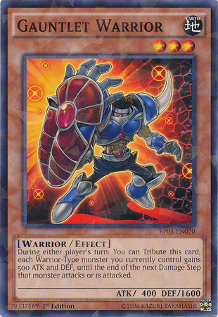 Gauntlet Warrior [BP03-EN070] Shatterfoil Rare | Rock City Comics