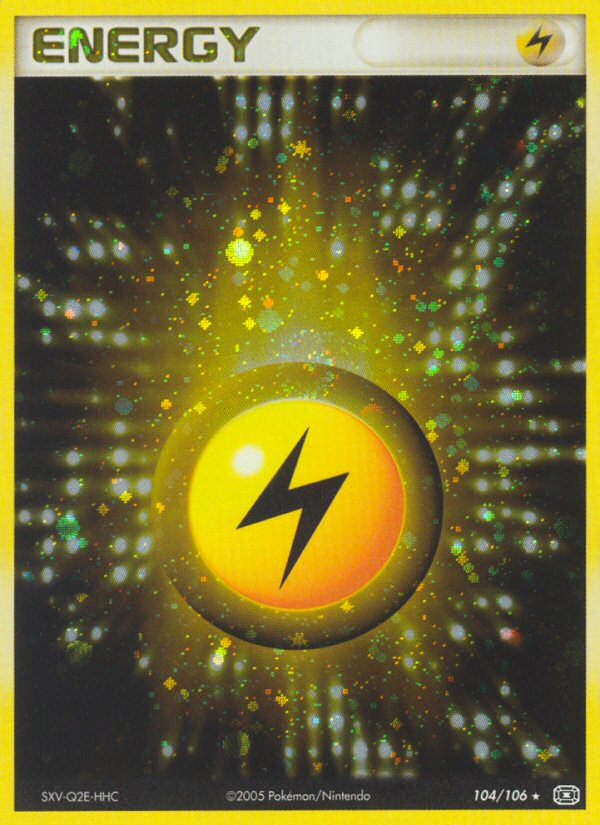 Lightning Energy (104/106) [EX: Emerald] | Rock City Comics